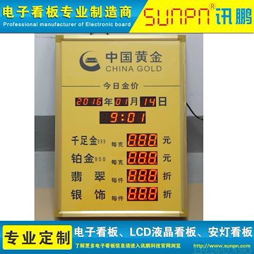 LED电子金价显示牌--点击浏览大图